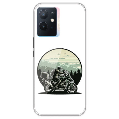 Biker - Printed Silicone Case For IQOO Z6