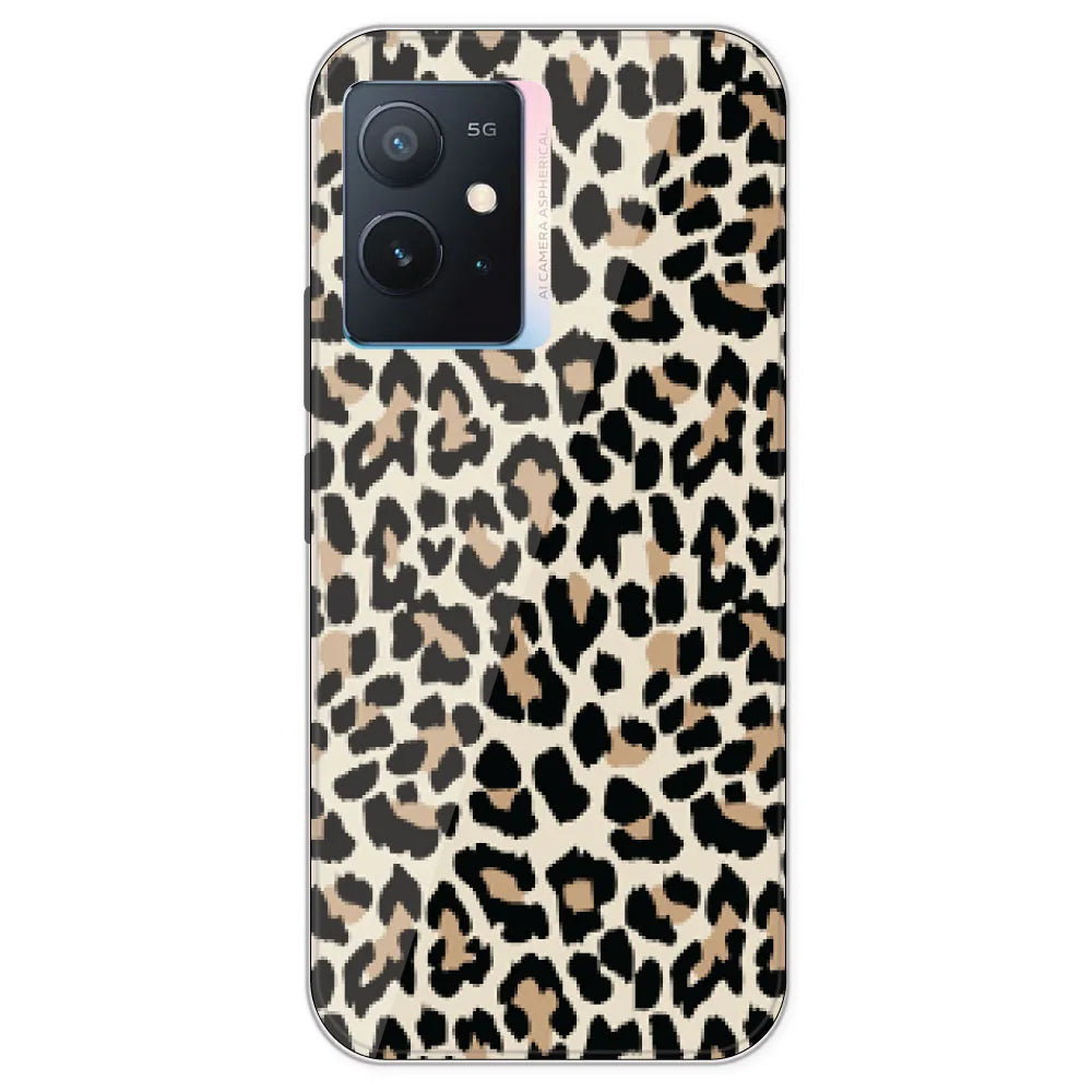 Leopard Print - Printed Silicone Case For IQOO Z6