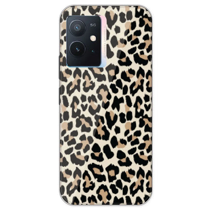 Leopard Print - Printed Silicone Case For IQOO Z6