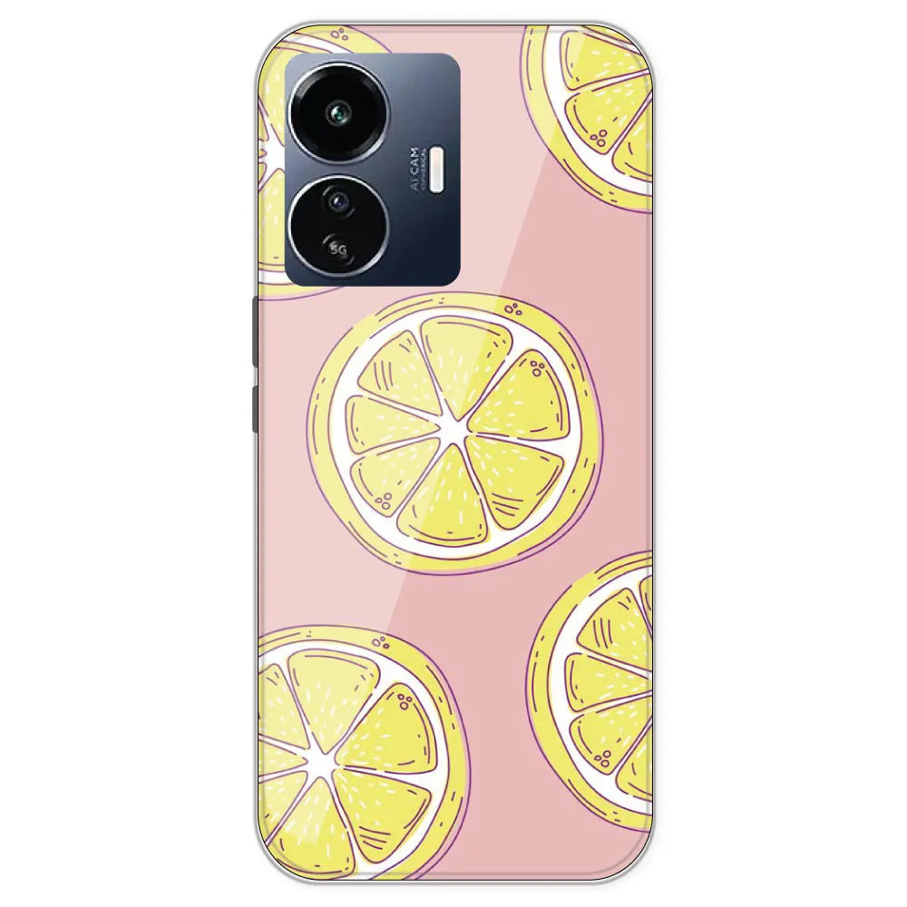 Lemonade - Printed Silicone Case For IQOO Z6 Lite