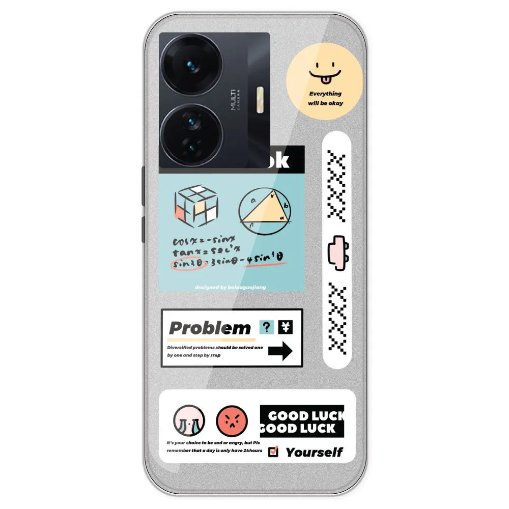 Exam Collage - Printed Silicone Case For IQOO Z6 Pro