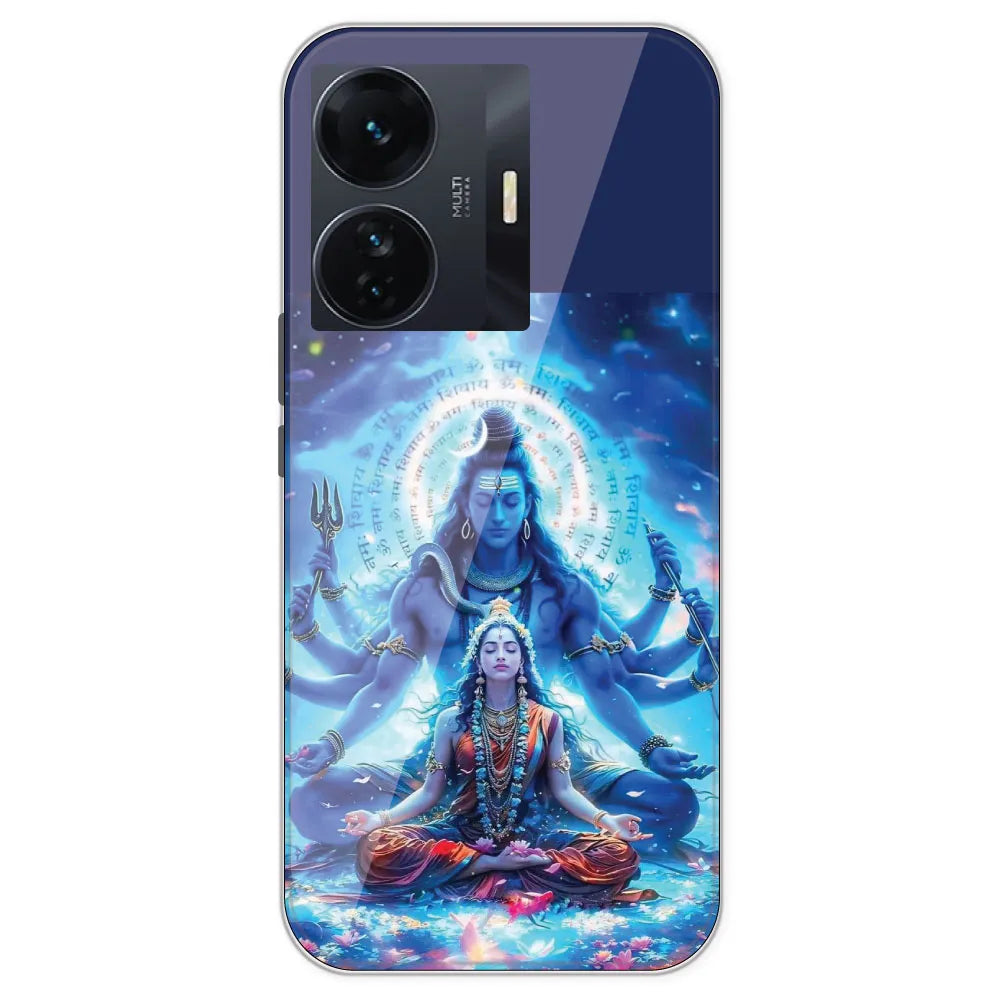 Shiv Parvati - Printed Silicone Case For IQOO Z6 Pro