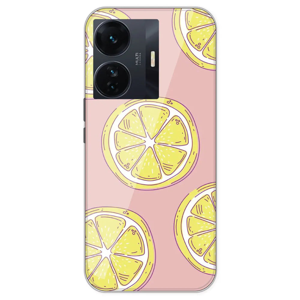 Lemonade - Printed Silicone Case For IQOO Z6 Pro