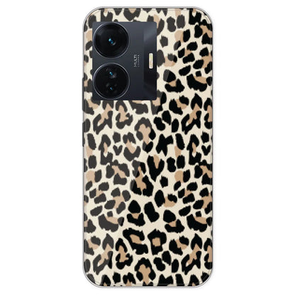 Leopard Print - Printed Silicone Case For IQOO Z6 Pro