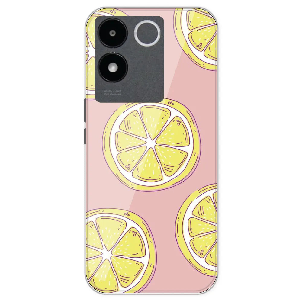 Lemonade - Printed Silicone Case For IQOO Z7 Pro