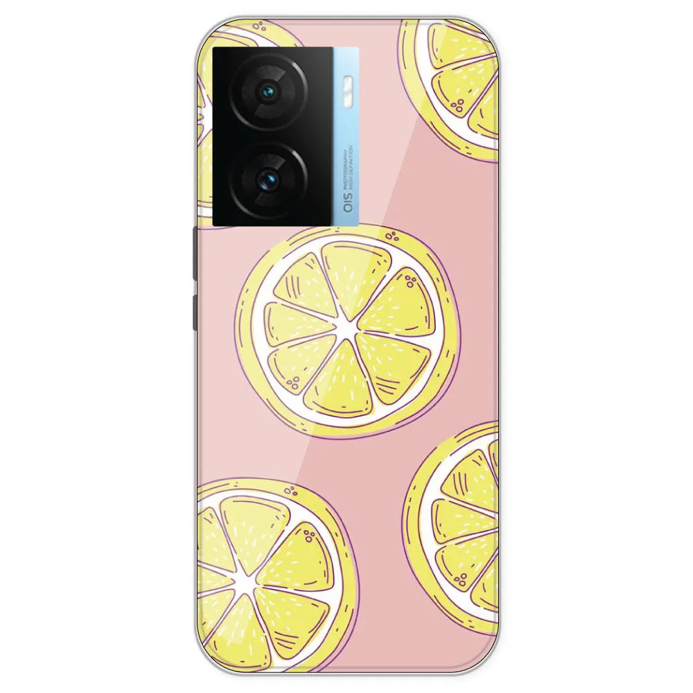 Lemonade - Printed Silicone Case For IQOO Z7S