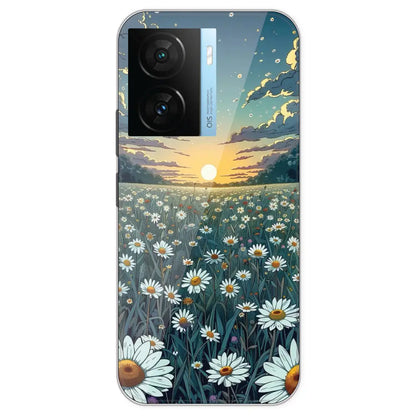 Daisy Sunset - Printed Silicone Case For IQOO Z7S