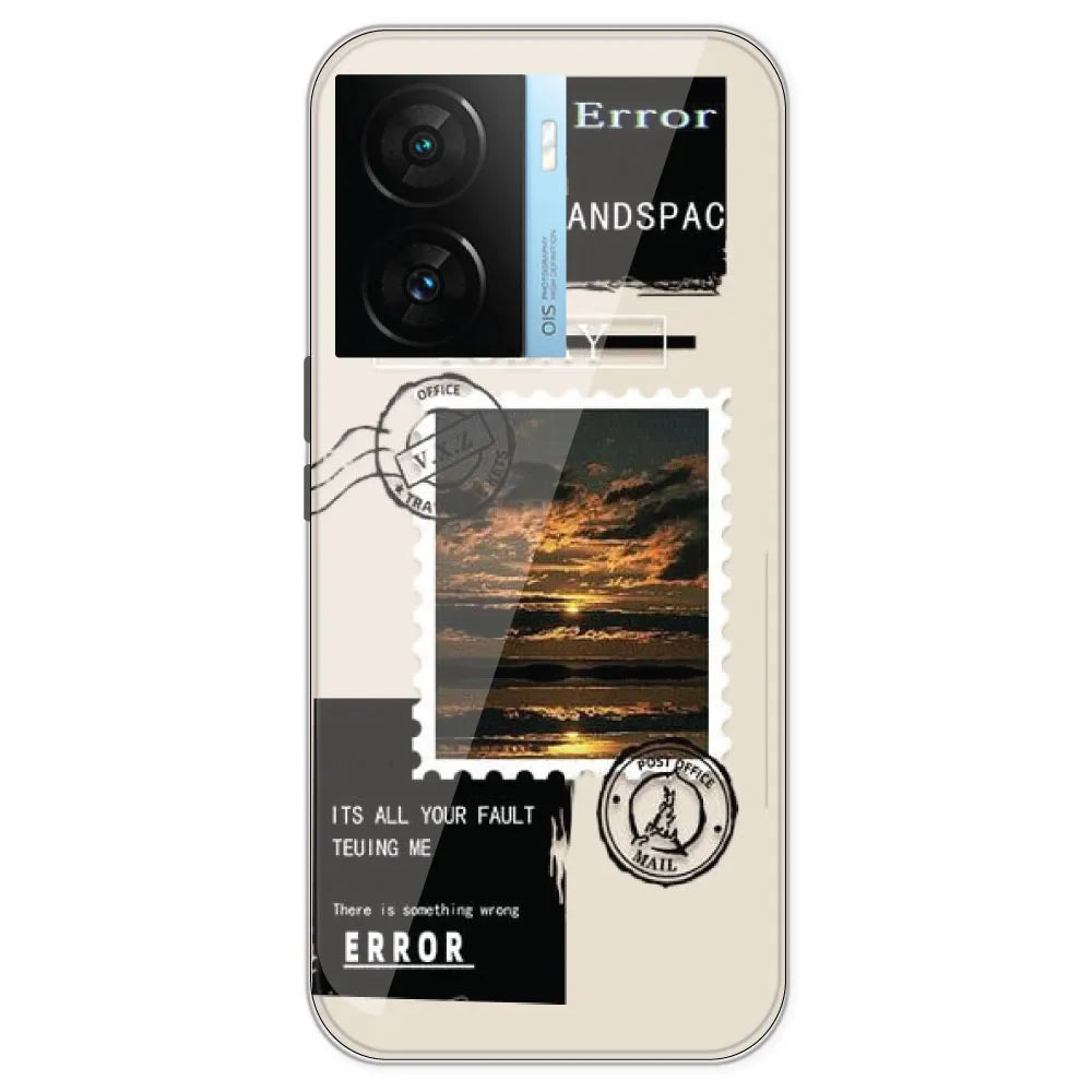 Post Card - Printed Silicone Case For IQOO Z7S