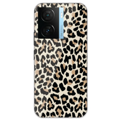 Leopard Print - Printed Silicone Case For IQOO Z7S