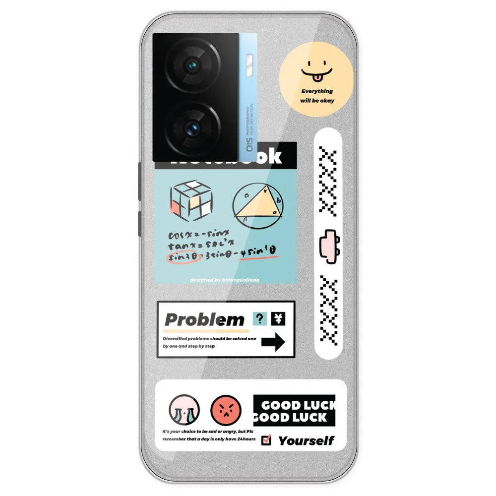 Exam Collage - Printed Silicone Case For IQOO Z7S