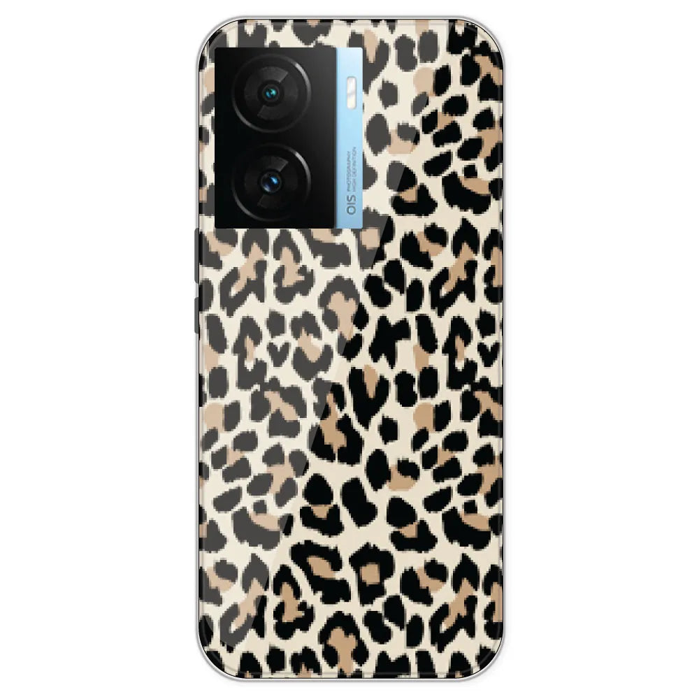 Leopard Print - Printed Silicone Case For IQOO Z7S