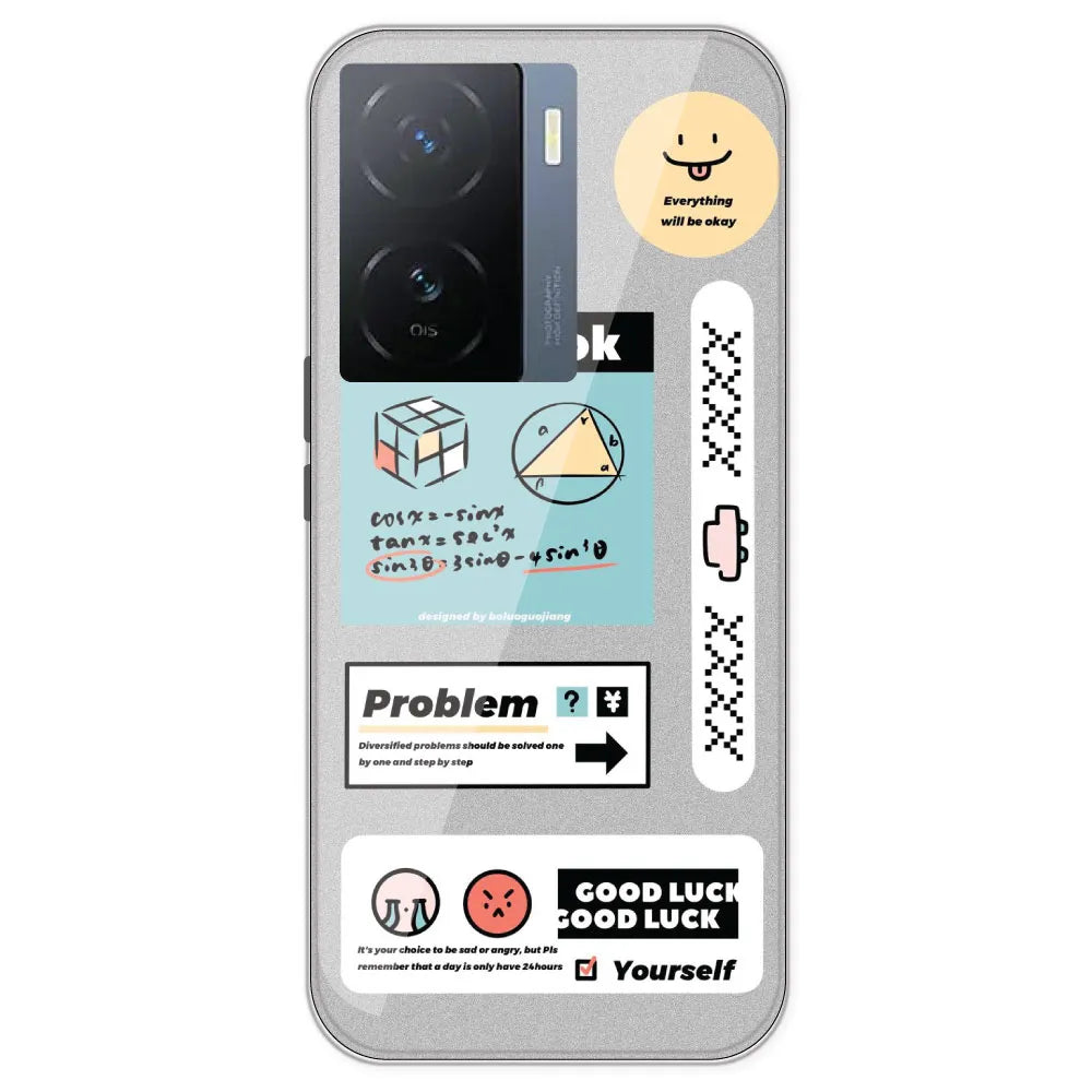 Exam Collage - Printed Silicone Case For IQOO Z7