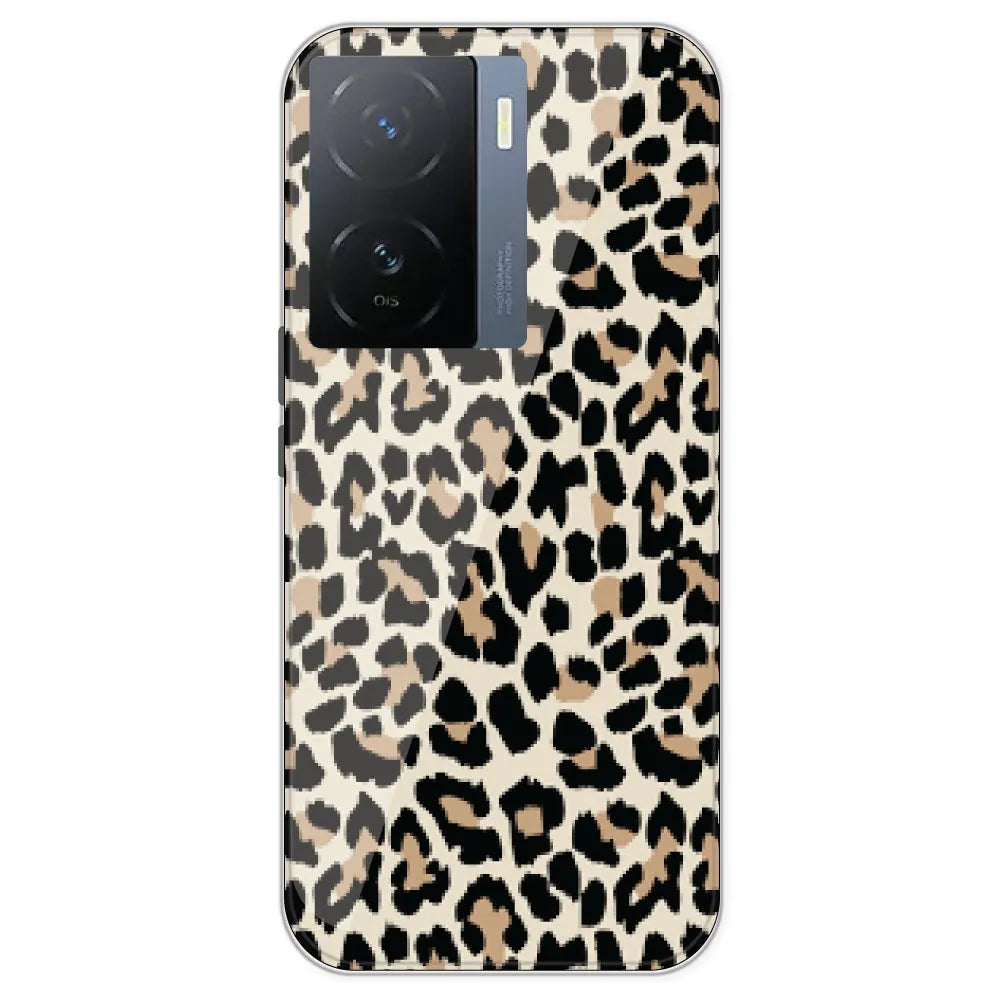 Leopard Print - Printed Silicone Case For IQOO Z7