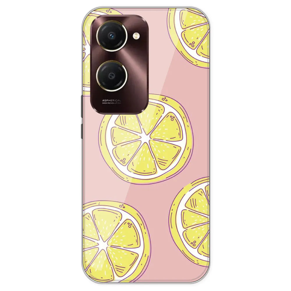 Lemonade - Printed Silicone Case For IQOO Z9 Lite