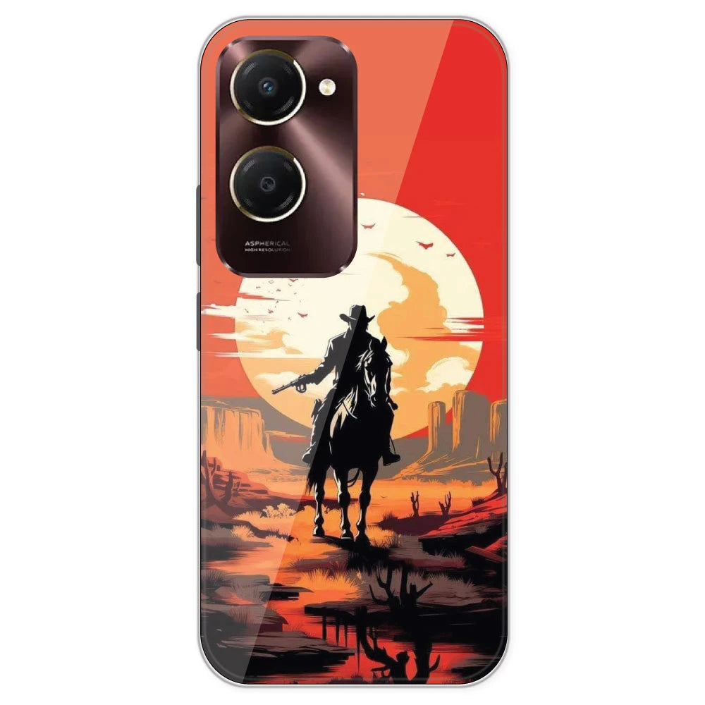 Cowboy - Printed Silicone Case For IQOO Z9 Lite