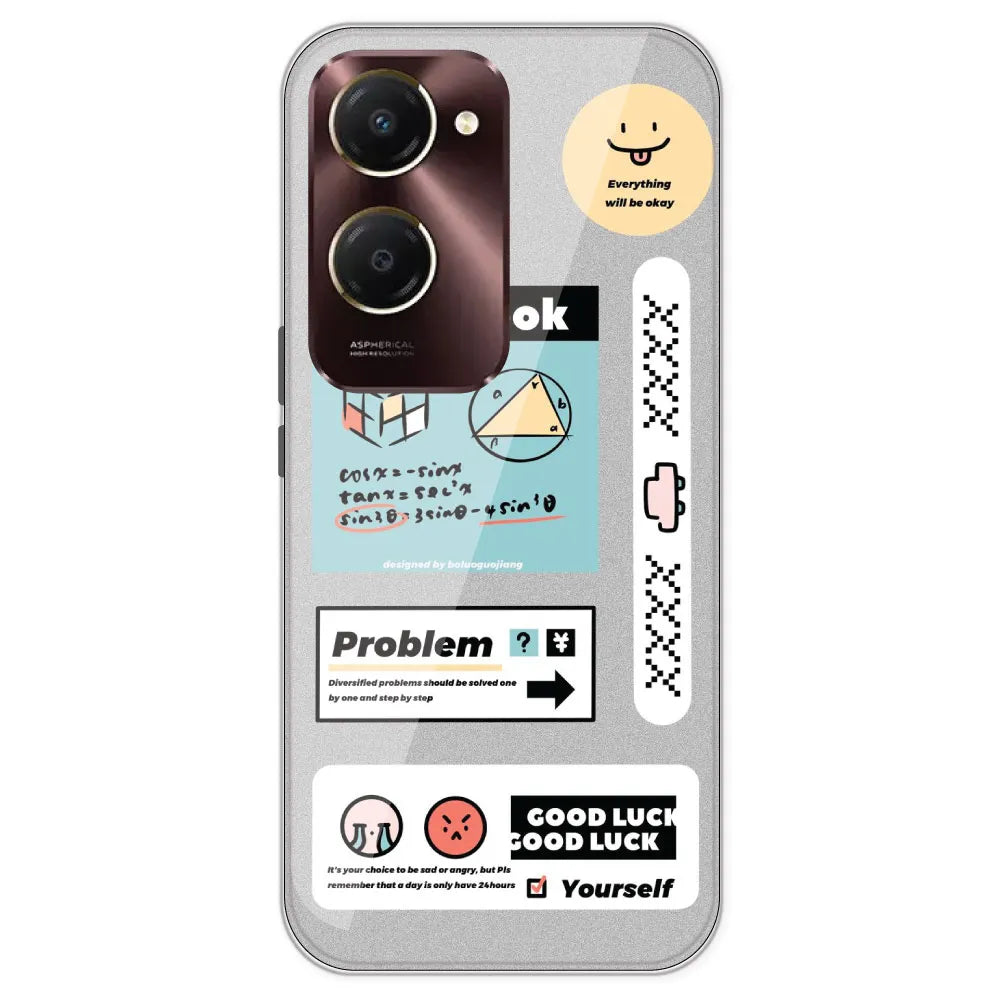Exam Collage - Printed Silicone Case For IQOO Z9 Lite