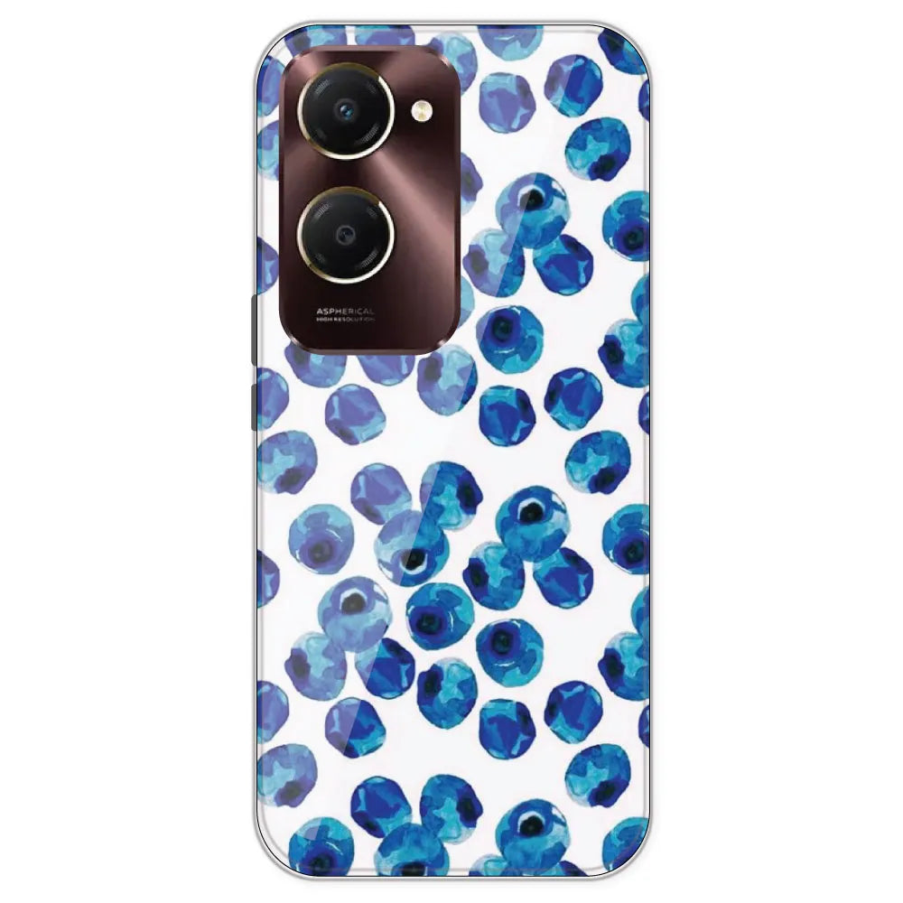 Blueberries - Printed Silicone Case For IQOO Z9 Lite