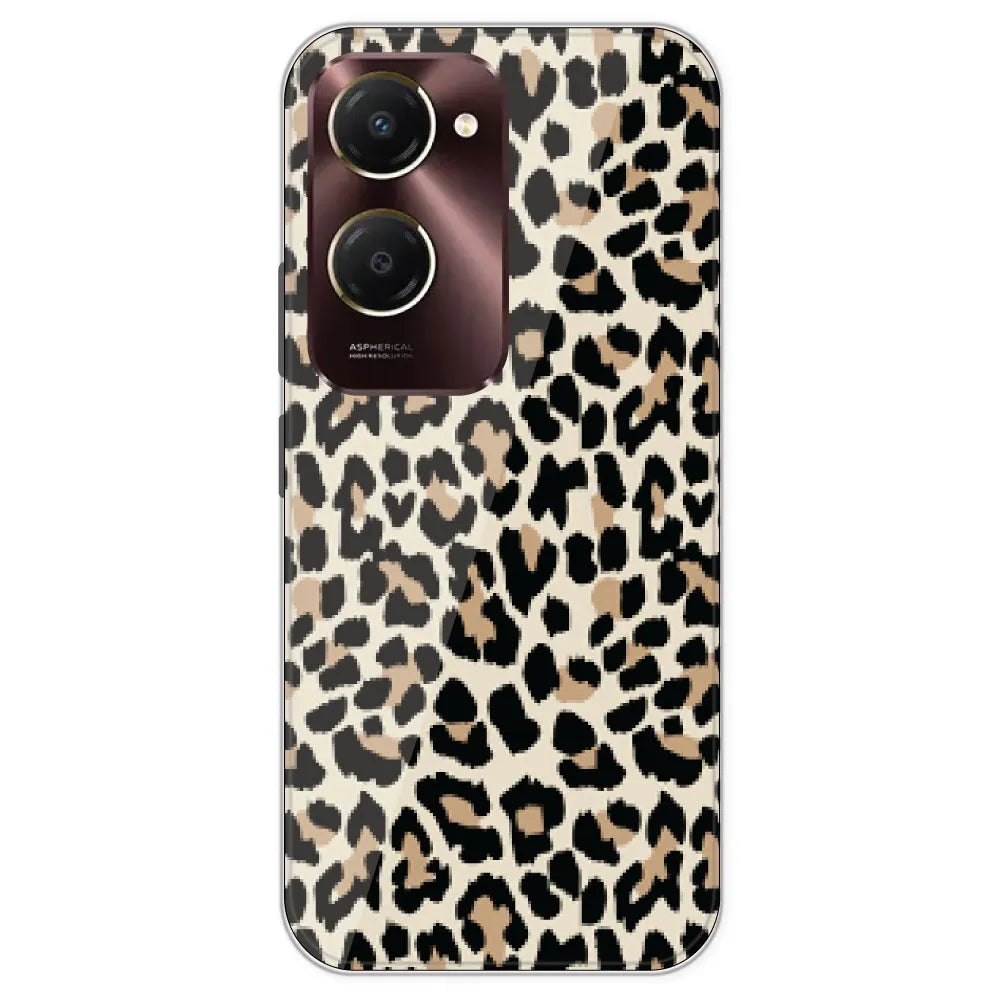 Leopard Print - Printed Silicone Case For IQOO Z9 Lite