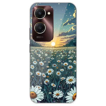 Daisy Sunset - Printed Silicone Case For IQOO Z9 Lite