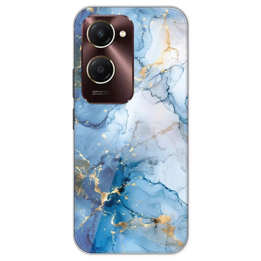 Blue Marble - Printed Silicone Case For IQOO Z9 Lite