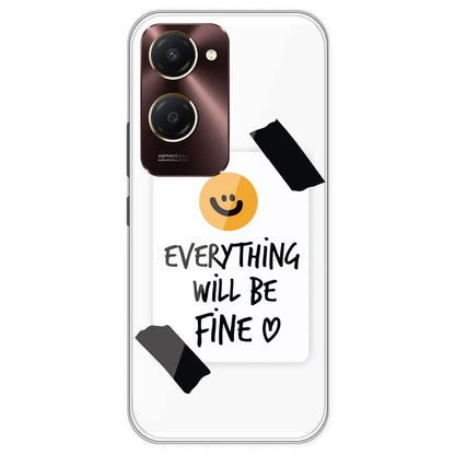 Everything Will Be Fine - Clear Printed Silicone Case For IQOO Neo Z9 Lite