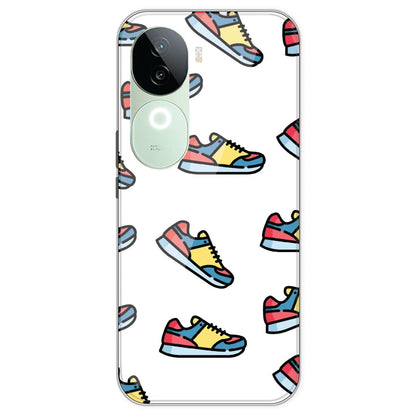 Sneakers - Clear Printed Silicone Case For IQOO Z9S