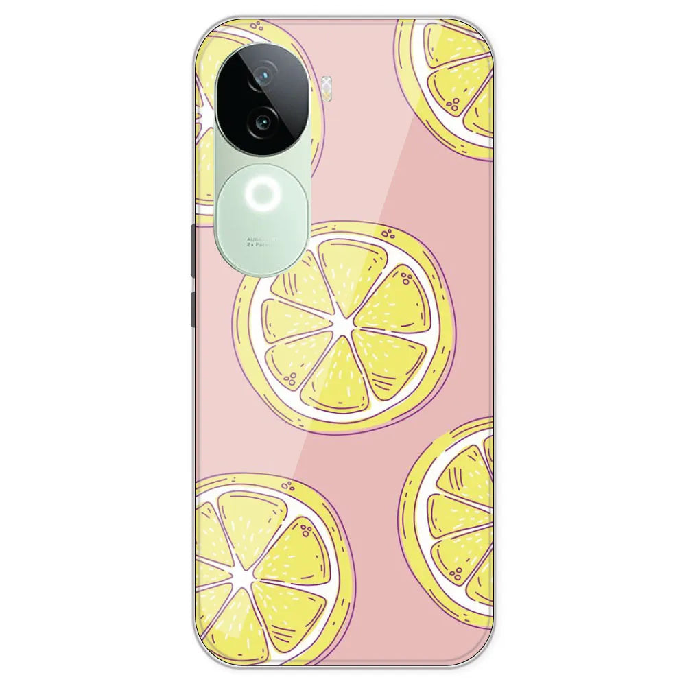Lemonade - Printed Silicone Case For IQOO Z9S