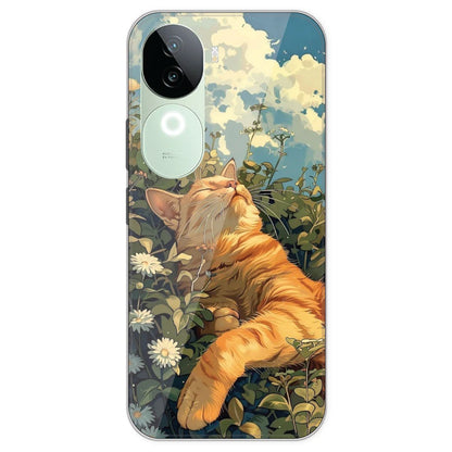 Garfield Sleeping - Printed Silicone Case For IQOO Z9S