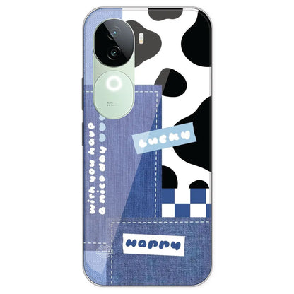 Cow Print Collage - Printed Silicone Case For IQOO Z9S