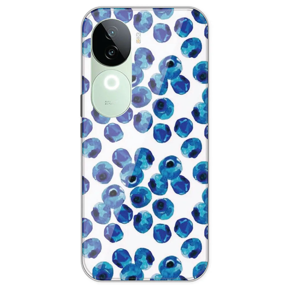 Blueberries - Printed Silicone Case For IQOO Z9S