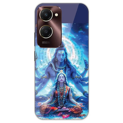 Shiv Parvati - Printed Silicone Case For IQOO Z9S Lite
