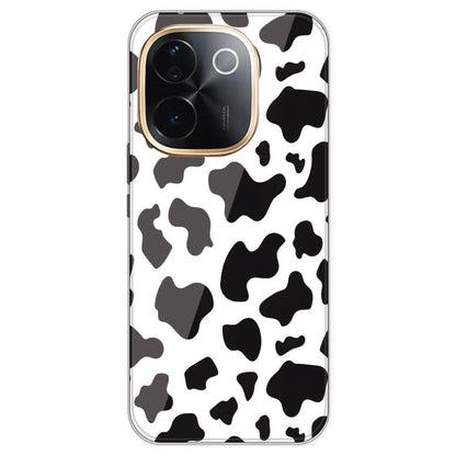 Cow Print - Clear Printed Silicone Case For IQOO Z9S Pro