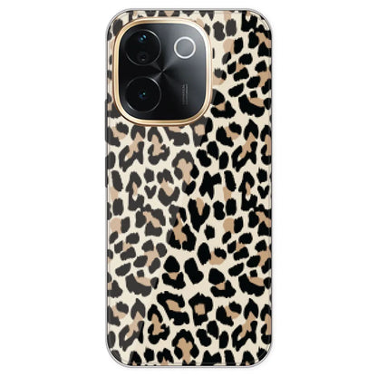 Leopard Print - Printed Silicone Case For IQOO Z9S Pro