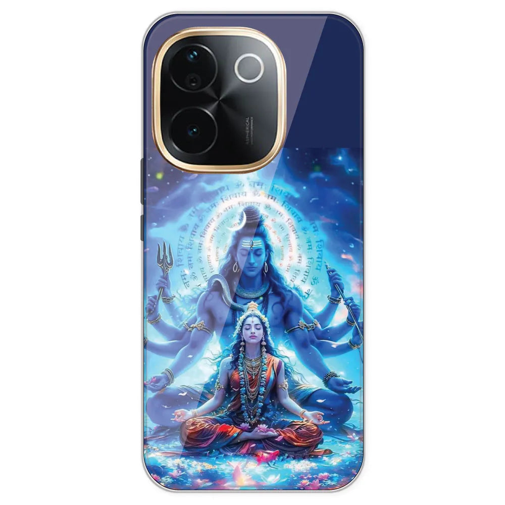 Shiv Parvati - Printed Silicone Case For IQOO Z9S Pro