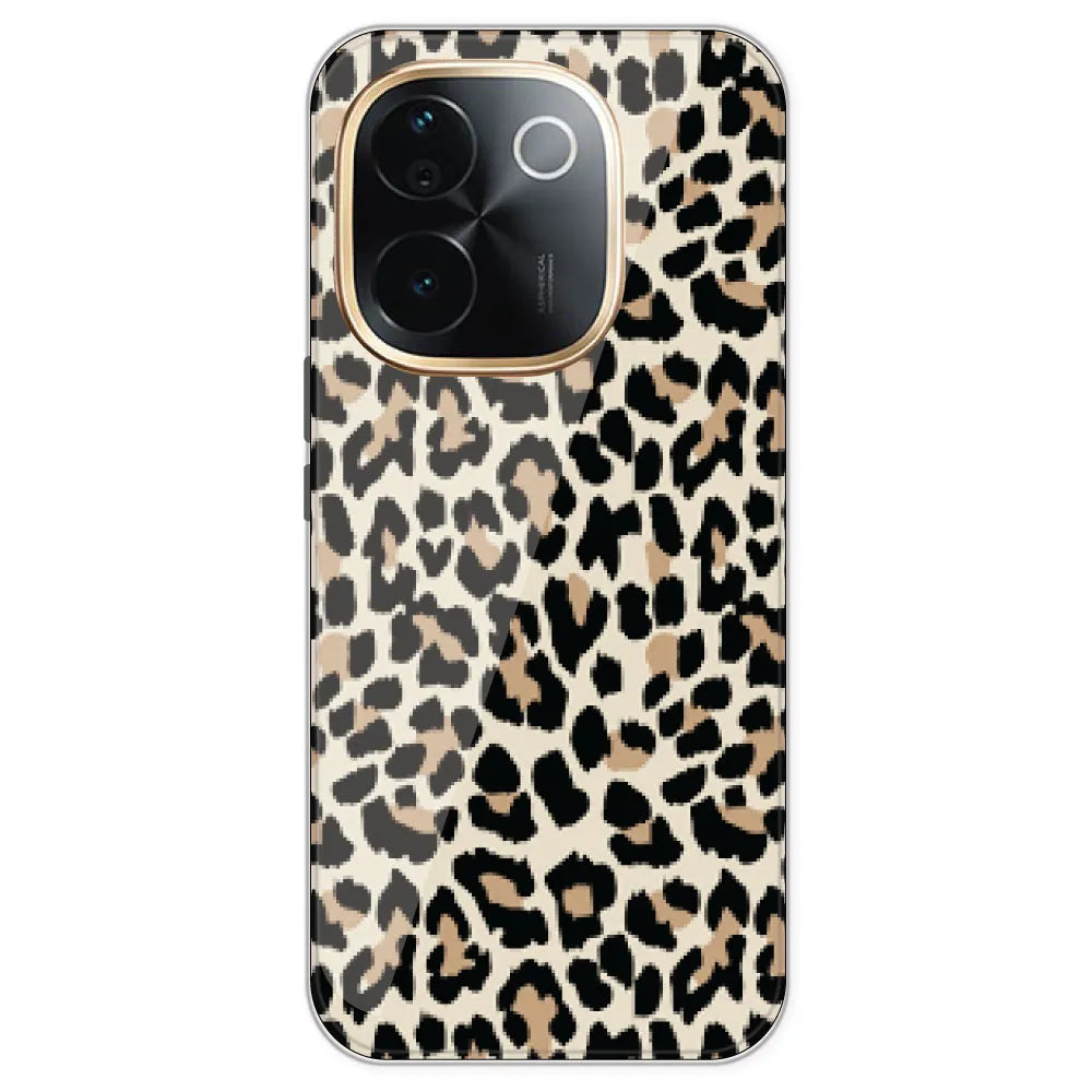 Leopard Print - Printed Silicone Case For IQOO Z9S Pro