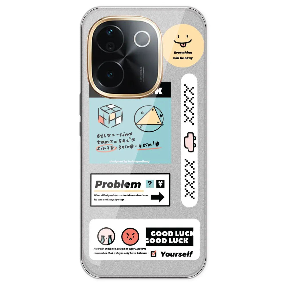 Exam Collage - Printed Silicone Case For IQOO Z9S Pro