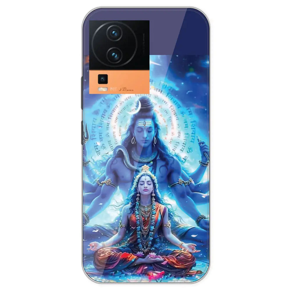 Shiv Parvati - Printed Silicone Case For IQOO Neo 7 Pro