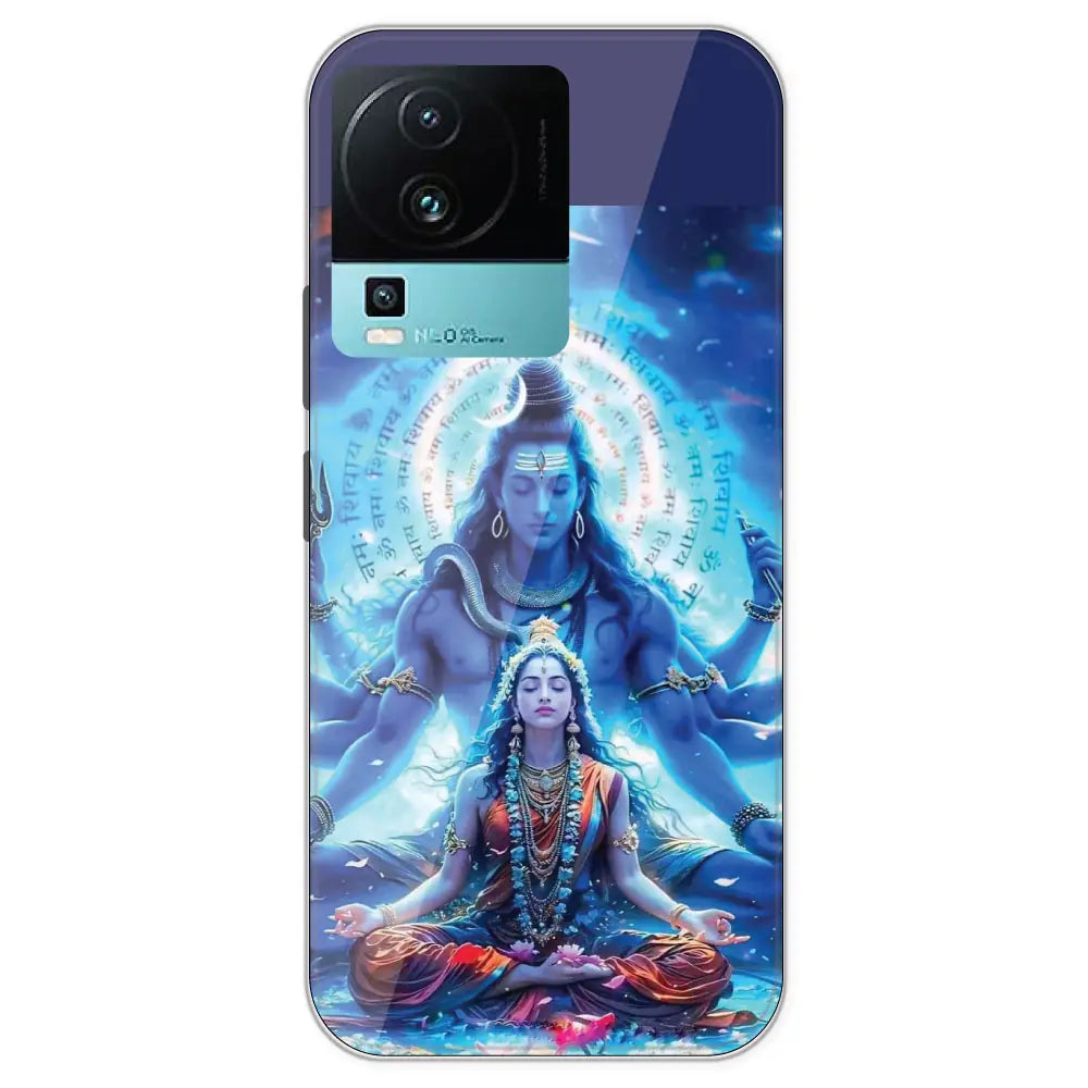 Shiv Parvati - Printed Silicone Case For IQOO Neo 7