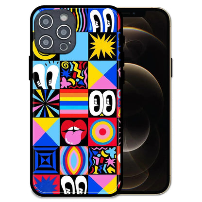 'Funky Fresh - Glossy Metal Silicone Case For Apple iPhone 12 Pro Max