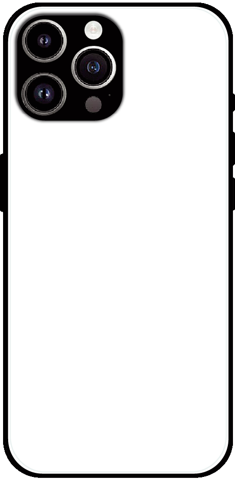 iPhone 11 Pro Max back cover mockup - customisable glossy metal silicone case