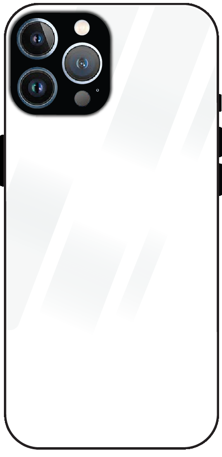 iPhone 11 Pro back cover mockup - customisable tempered glass case