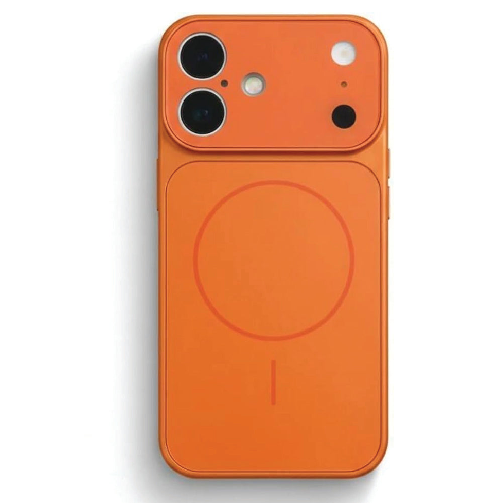 iPhone 16 - AG Glass Converter Magsafe Case - Orange