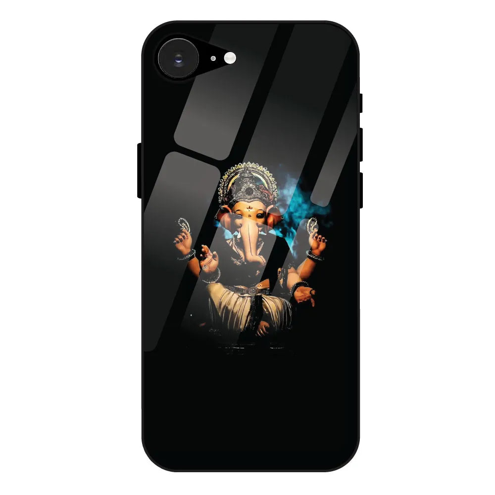 Lord Ganesha - Glass Case For Apple iPhone 16E