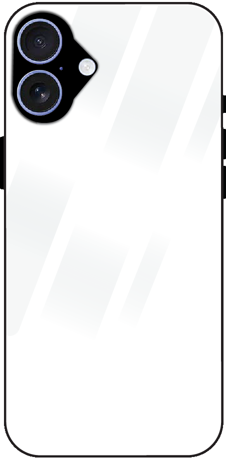 iPhone 17 back cover mockup - customisable tempered glass case