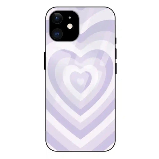'Blue Hearts - Glass Case For Apple iPhone 11