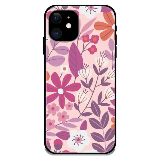 'Garden Art - Glossy Metal Silicone Case For Apple iPhone 11