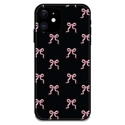 'Bow Family - Glossy Metal Silicone Case For Apple iPhone 11