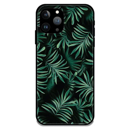 'Ferns - Glossy Metal Silicone Case For Apple iPhone 11 Pro