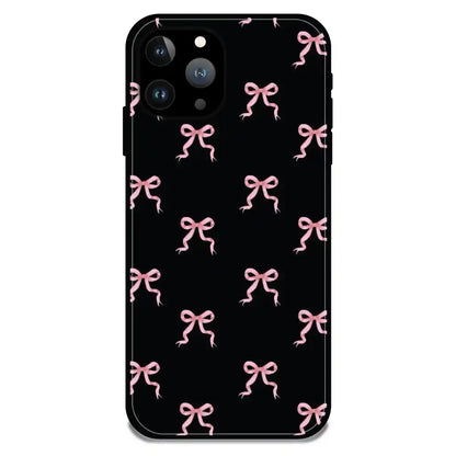 'Bow Family - Glossy Metal Silicone Case For Apple iPhone 11 Pro