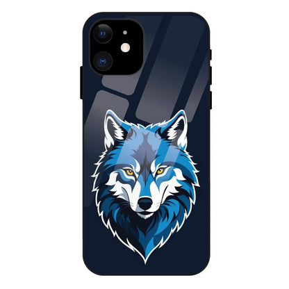 'Lone Wolf - Glass Case For Apple iPhone 11